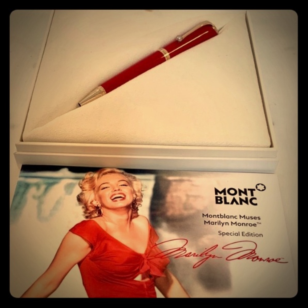 Montblanc Marylin Monroe Muse Special Edition Pen